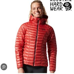 Mountain Hardwear ghost whisperer UL down jacket Calla fire women’s M NEW NWOT